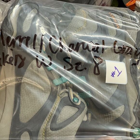 MERRELL Proterra Mid Gore-Tex Hiking Boots Gray Size 8 - Picture 17 of 17